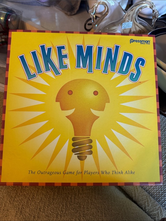 Pressman Other - Like Minds Party Game by Pressman - Bright Yellow Box